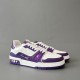 Trainer Low Casual Board Shoes White Purple Men's