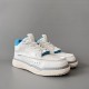 Mid Top Lace-Up Casual Shoes
