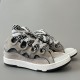 Leather Curb Sneakers