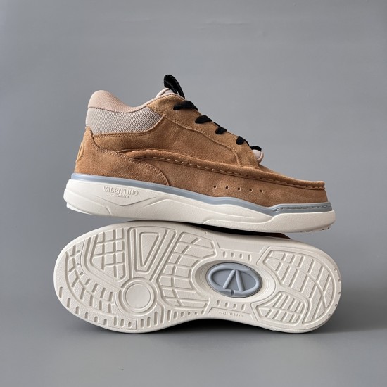 Mid Top Lace-Up Casual Shoes
