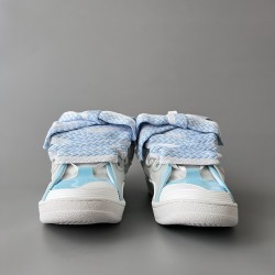Leather Curb Sneakers