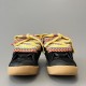 Leather Curb Sneakers