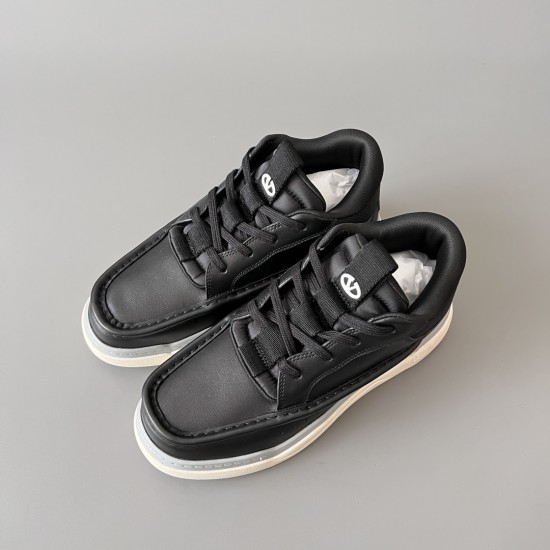 Mid Top Lace-Up Casual Shoes
