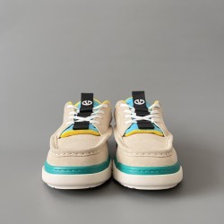 Mid Top Lace-Up Casual Shoes