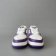 Trainer Low Casual Board Shoes White Purple Men's