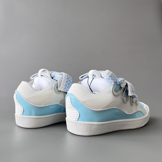 Leather Curb Sneakers
