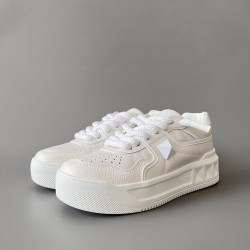 Round Toe Lace Up Board Shoes