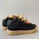 Leather Curb Sneakers