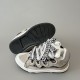 Leather Curb Sneakers