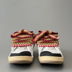 Leather Curb Sneakers