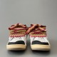 Leather Curb Sneakers
