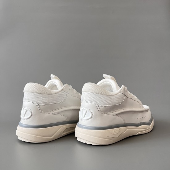 Mid Top Lace-Up Casual Shoes