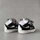 Leather Curb Sneakers