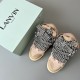 Leather Curb Sneakers
