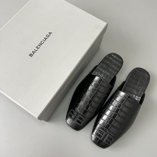 Crocodile Print Flip Flops