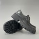 Tractor Round Toe Loafers