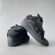 Leather Curb Sneakers