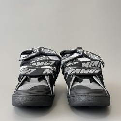 Leather Curb Sneakers