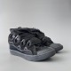Leather Curb Sneakers