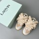 Leather Curb Sneakers