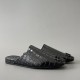 Crocodile Print Flip Flops