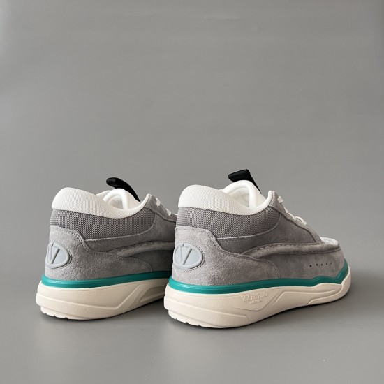 Mid Top Lace-Up Casual Shoes