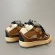 Leather Curb Sneakers