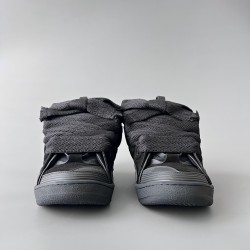 Leather Curb Sneakers