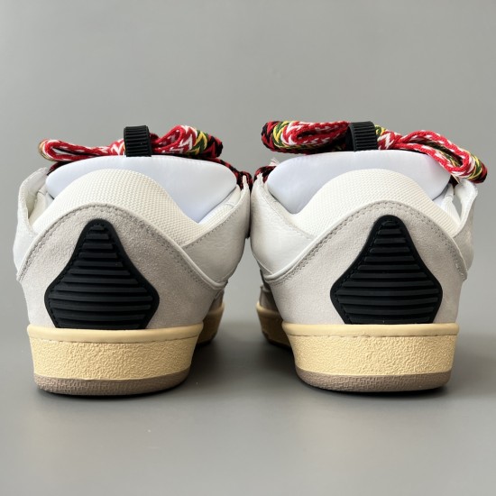 Leather Curb Sneakers