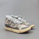 Leather Curb Sneakers