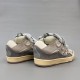 Leather Curb Sneakers