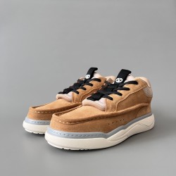 Mid Top Lace-Up Casual Shoes