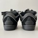 Leather Curb Sneakers