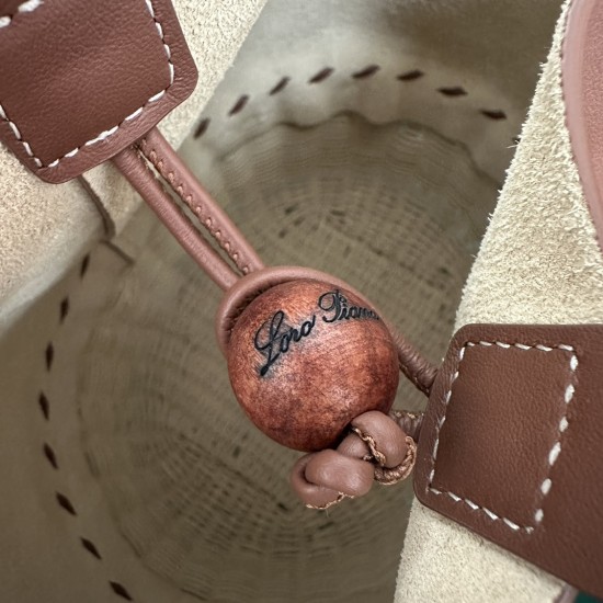 Cedar Bamboo Bucket Bag