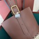 Cedar Bamboo Bucket Bag
