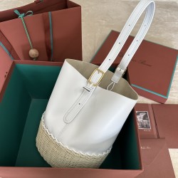 Cedar Bamboo Bucket Bag