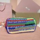 Rainbow Knitting Lunchbox Bag