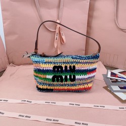 Rainbow Knitting Lunchbox Bag