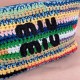 Rainbow Knitting Lunchbox Bag